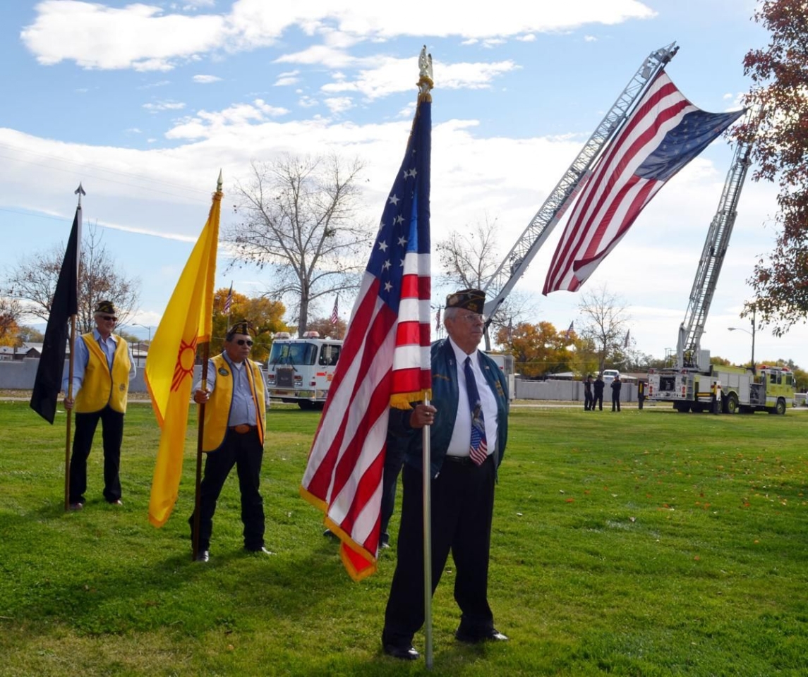 On Veterans Day at Daniel D. Fernandez Memorial Park